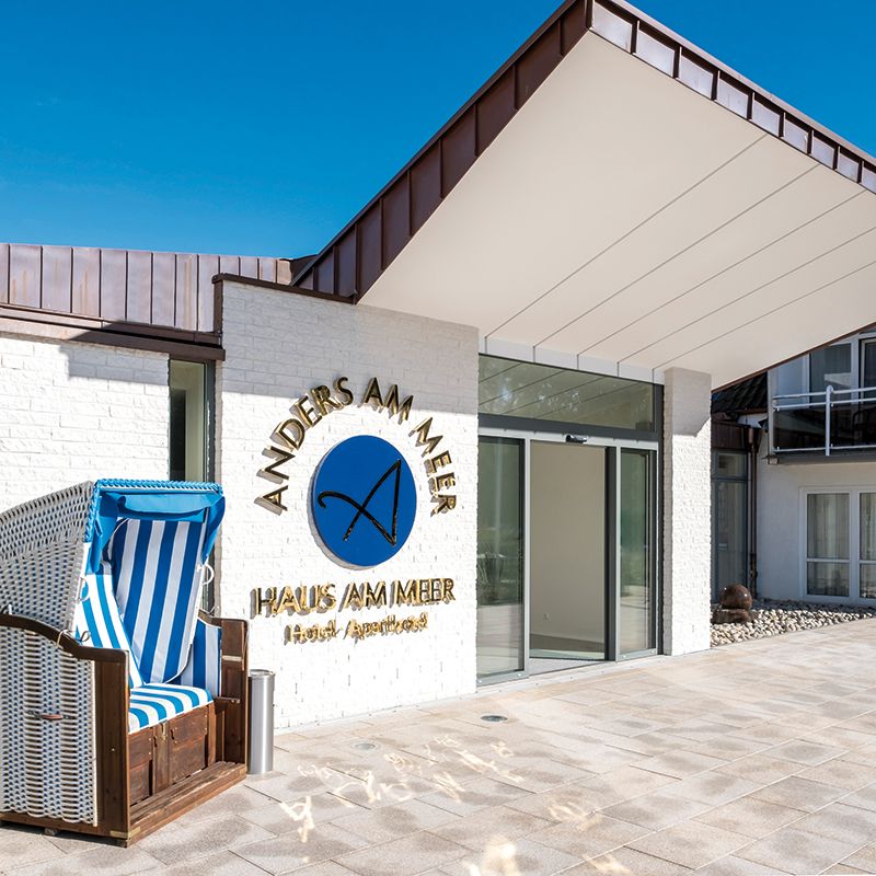 Hotel Haus am Meer, Haupteingang