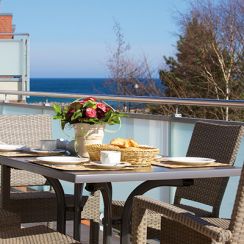 Ostseeresidenz Schönberger Strand, Penthouse, Balkon, Ostsee